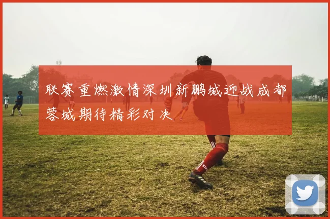 联赛重燃激情深圳新鹏城迎战成都蓉城期待精彩对决