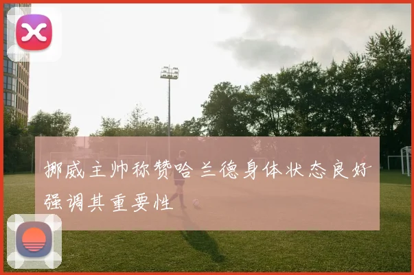 挪威主帅称赞哈兰德身体状态良好强调其重要性